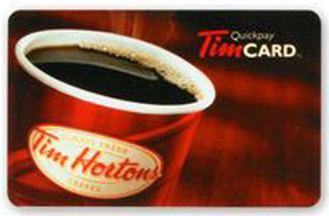 Rewards-Gift Card - Tim Horton's - Treasure Tower Rewards Canada Ltd.