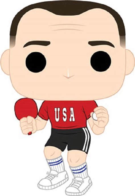 POP Movies Forrest Gump Forrest In Ping Pong Outfit Vinyl Figure