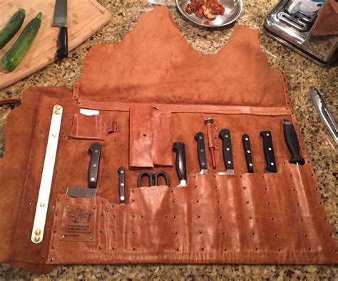 Leather Chef's Knife Roll : 9 Steps (with Pictures) - Instructables