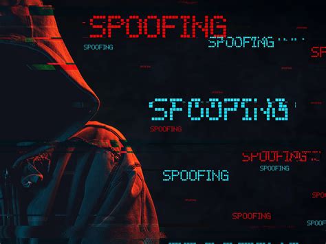 What is a spoofed website?