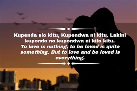 40+ Swahili love messages and quotes with deep meaning and wisdom ...