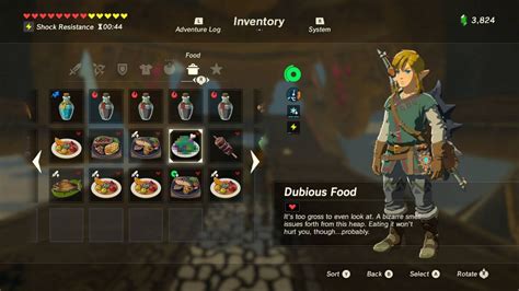 Full ‘Legend of Zelda: Breath of the Wild’ Recipe Book with Meals and ...