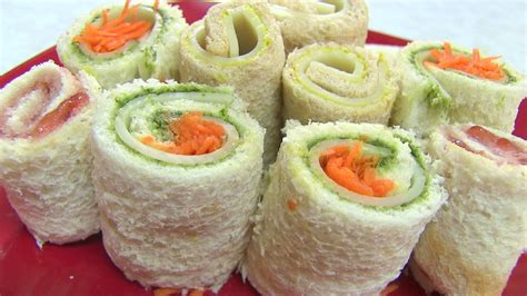 Sandwich Rollups Recipe - Bread Sushi Recipe - Kid's Video Recipes - Perfect Summer Recipe ...