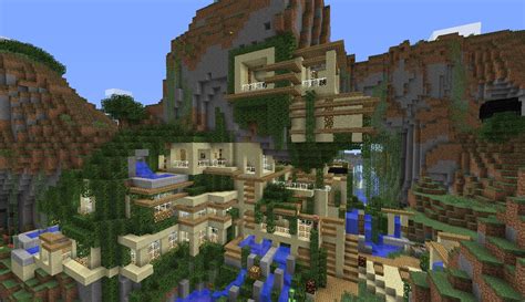 Modern House [Cliff/Mountain] Minecraft Map