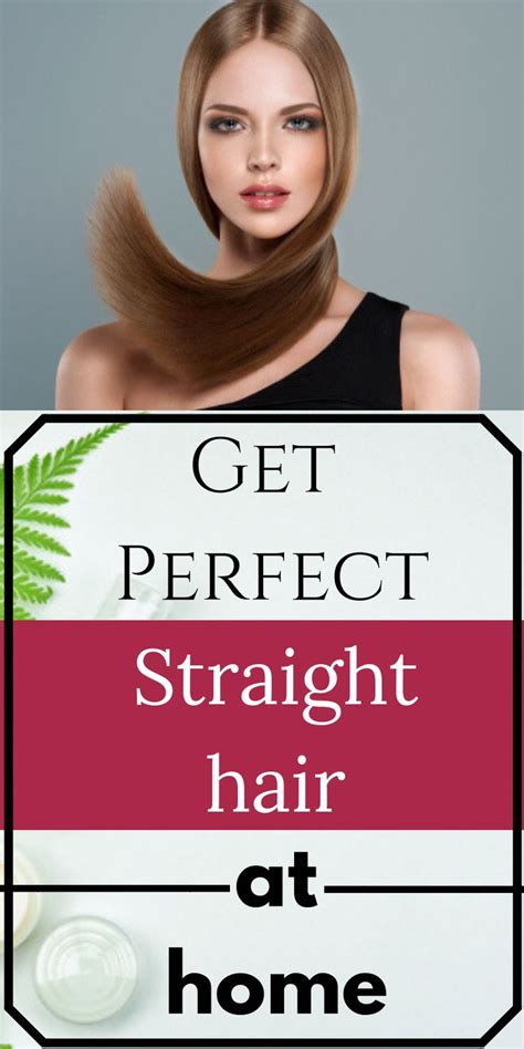 Natural Hair Straightening Mask to Get Perfect Straight Hair At Home # ...