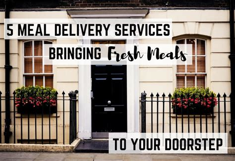 5 Food Delivery Services that Bring Fresh Meals to Your Doorstep