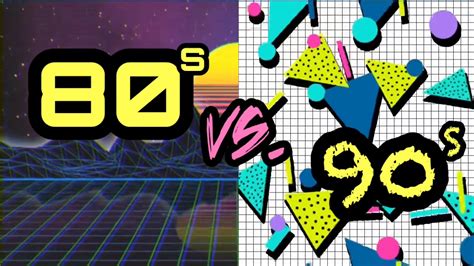 80's vs 90's - YouTube