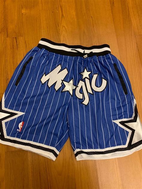 Nba Retro Magic Shorts, Sports, Sports Apparel on Carousell