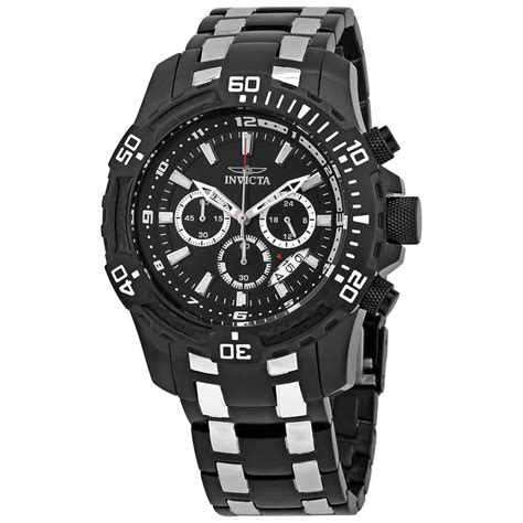 Invicta Pro Diver Chronograph Black Dial Men's Watch 26745 - Walmart.com