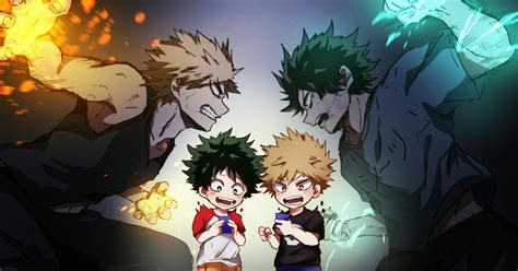 My Hero Academia: come si evolverà la rivalità tra Deku e Bakugo?