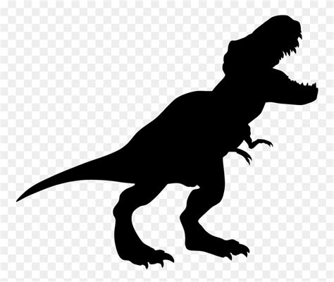 Transparent T Rex Silhouette Png : Including transparent png clip art ...