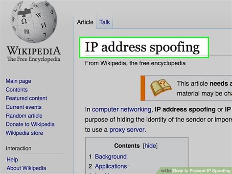 How to Prevent IP Spoofing: 7 Steps (with Pictures) - wikiHow Tech