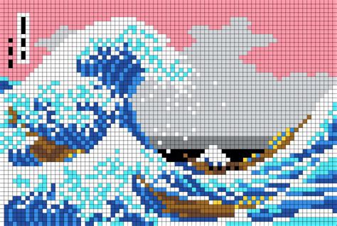 Hey so here’s some pixel art for the wave, like a guide. (Also ...