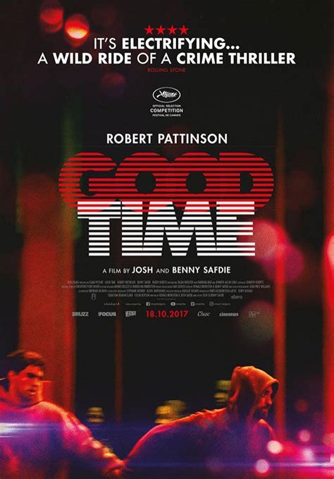 Good Time - Cinéart | Robert pattinson movies, Film poster design ...