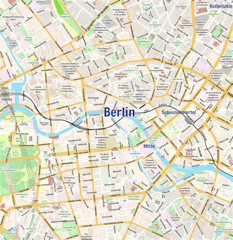 Berlin Wall Map : File:Berlin-wall-map en.svg - Wikipedia - Is sent via special cardboard tubes ...