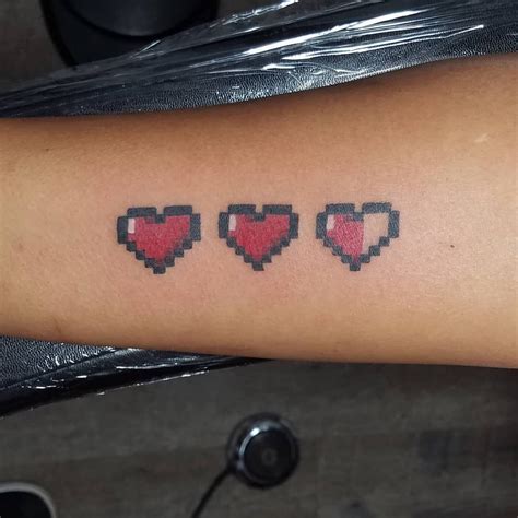 Top 132 + 8 bit heart tattoo - Spcminer.com