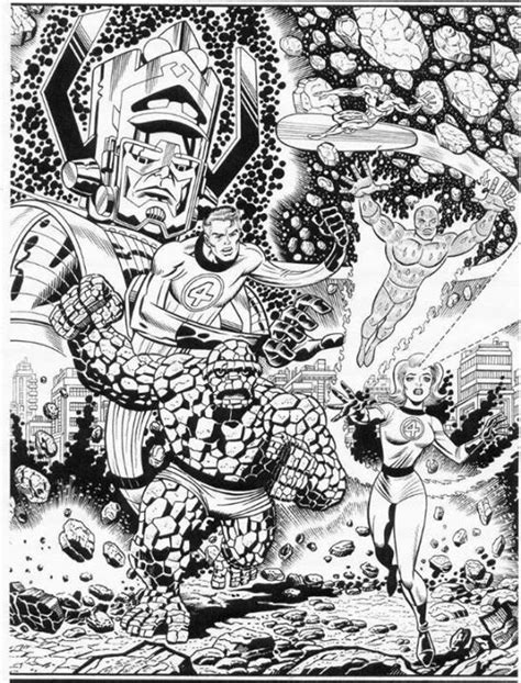 Galactus & The Fantastic Four by Steven Butler