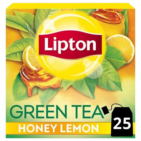 Lipton Honey Lemon Green Tea Bags 1.4 g (25 pcs) - JioMart