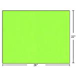 Poster (Bristol) Board - Box of 50 Sheets ~ Fluorescent Green - Mr FLY