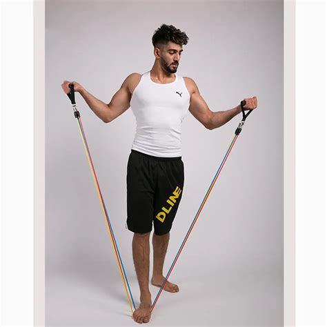 Workout pull rope elastic rope resistance bands exercise band stretch ...