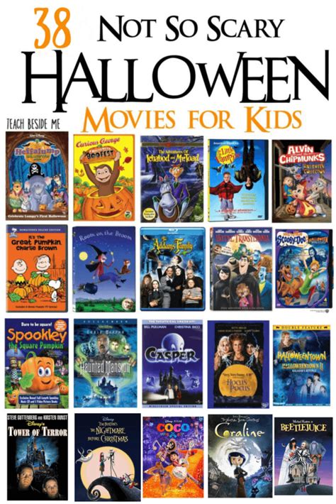 38 Not So Scary Halloween Movies for Kids - Teach Beside Me