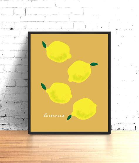 Kitchen Decor Gallery Wall Set Food Art Print Set of 6 - Etsy