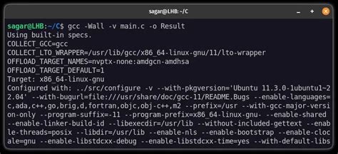 Important GCC Flags in Linux