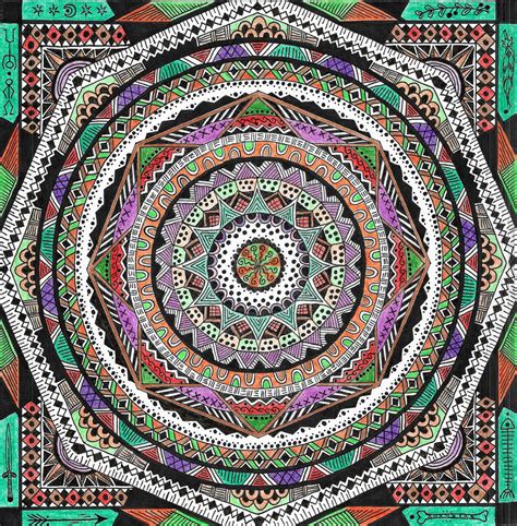 Tribal Mandala by ZaKata99 on DeviantArt