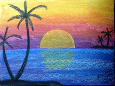 1560x1164 Oil Pastel Drawings Drawn Sunset Oil Pastel | Drawing sunset ...