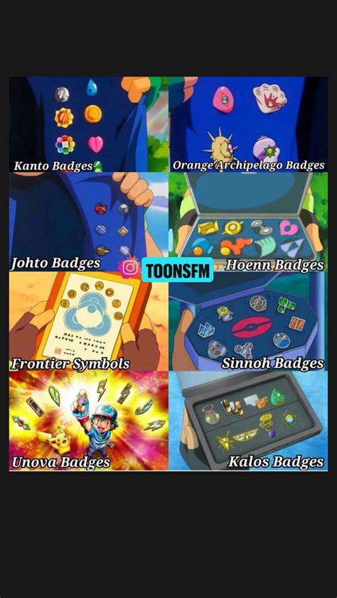 Ash Ketchum | Johto badges, Gaming products, Arcade games