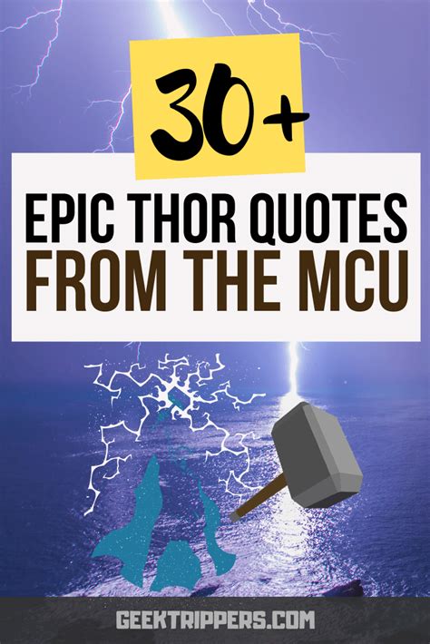 The 50+ Best Thor Quotes from the Marvel Cinematic Universe