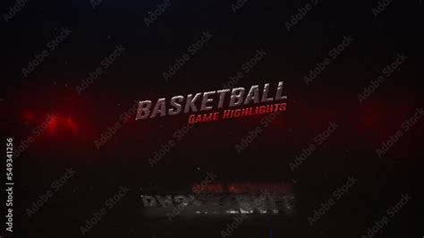 Basketball, Game Highlights. Stock Video | Adobe Stock