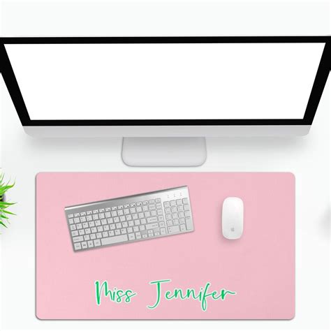 Custom Desk Pad Personalized Desk Cushion Pad Color Block - Etsy