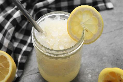 Easy Homemade Frozen Lemonade - Clean Green Simple