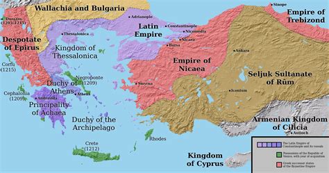 The Latin Empire, 1204-1261 | The Late Middle Ages in Eastern Europe ...