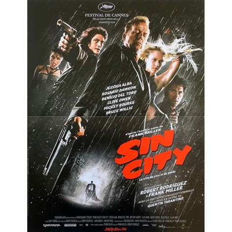 SIN CITY Movie Poster 15x21 in.