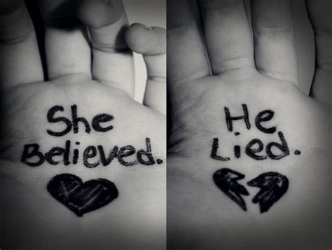 She Believed... He lied.... | Flickr - Photo Sharing!