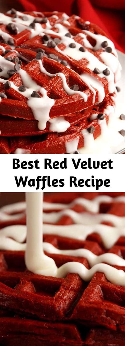 Best Red Velvet Waffles Recipe – Mom Secret Ingrediets