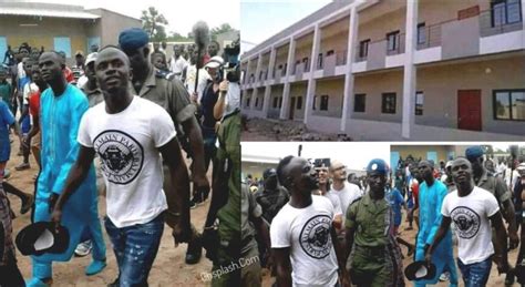 Photos: Sadio Mane inspects €270,000 school he’s constructing for his ...