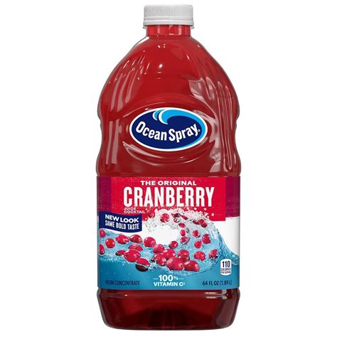 100 Cranberry Juice Ocean Spray - Captions Tempo