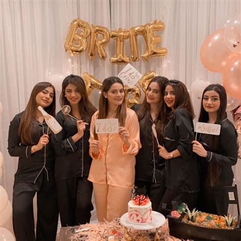 Aiman Khan Hosts A Bridal Shower For Minal Khan | Reviewit.pk