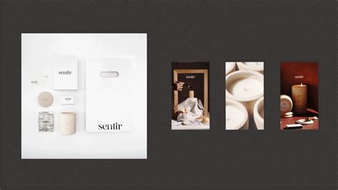 Sentir - Scented Candles on Behance
