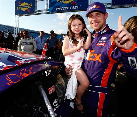 Is NASCAR Star Denny Hamlin's March Madness Bracket an April Fools ...