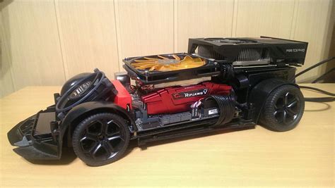 PC Modded Into ITX Lamborghini RC Car Chassis « Adafruit Industries – Makers, hackers, artists ...