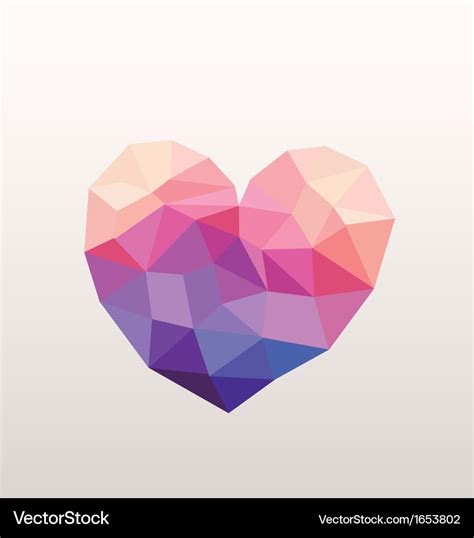 Abstract heart Royalty Free Vector Image - VectorStock