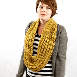 Ravelry: Brioche Stitch Infinity Scarf pattern by Megan Nodecker