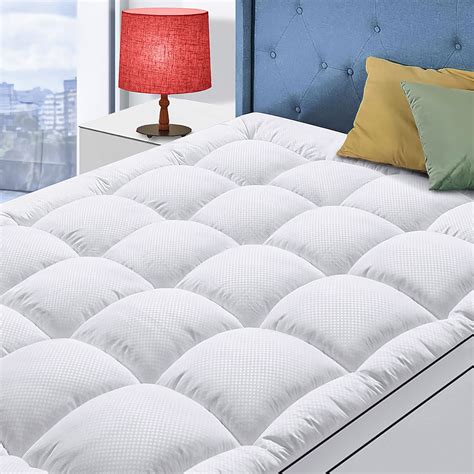 King Size Mattress Topper for Back Pain, Cooling Extra Thick Mattress ...