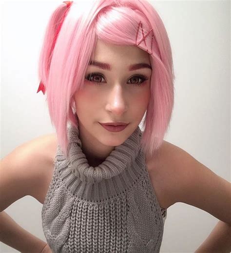 Adorable Natsuki cosplay by @angelmilktea on twitter : r/DDLC