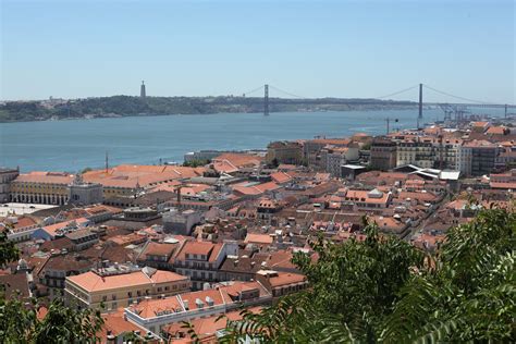 Free Images : sea, coast, skyline, town, city, cityscape, panorama, downtown, tourism, portugal ...