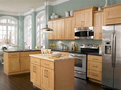 Kitchen Paint Colors with Maple Cabinets - Home Furniture Design